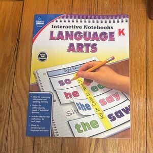 Interactive Notebooks Language Arts K Carson Dellosa New